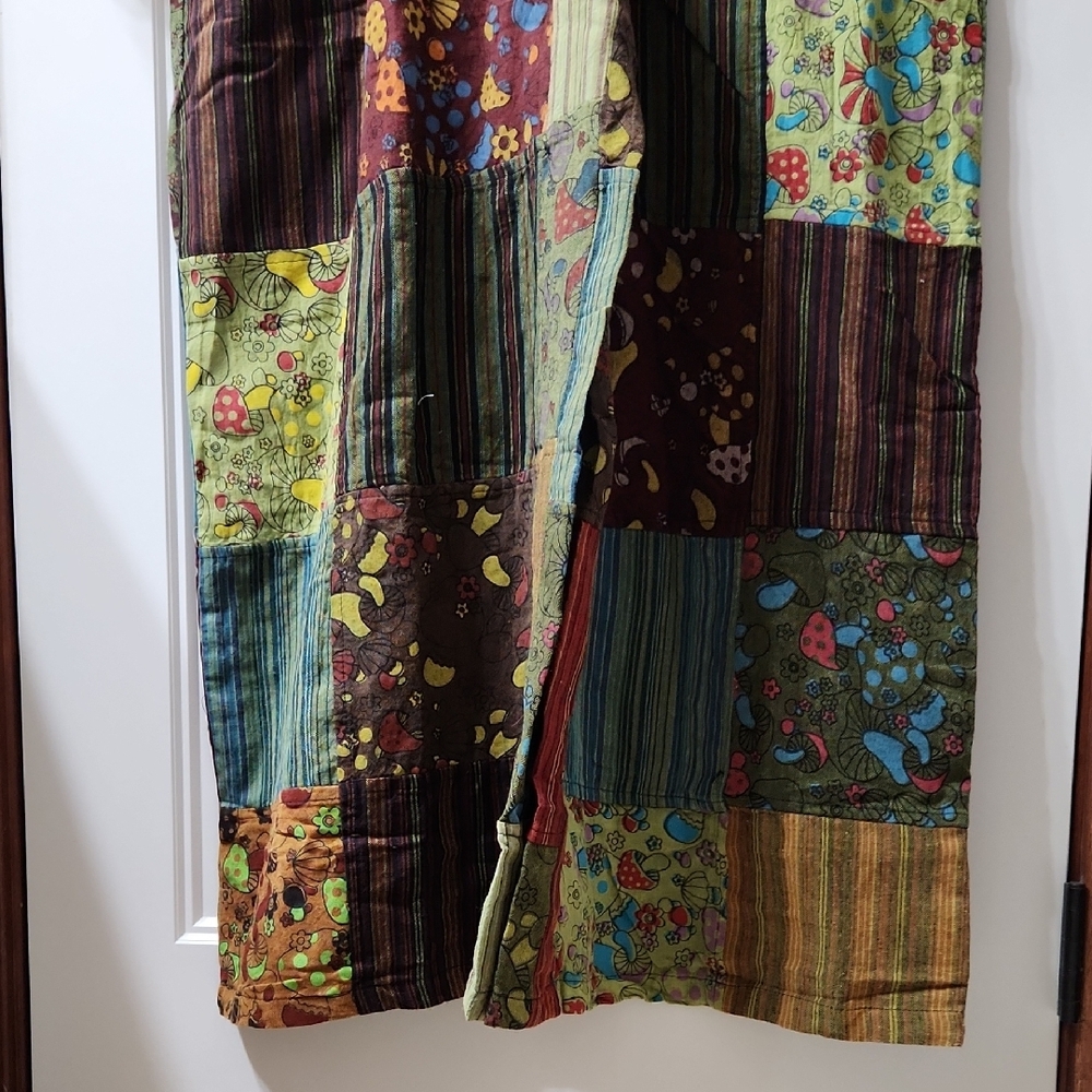 Patchwork Multicolor Jumpsuit NWT - image 4